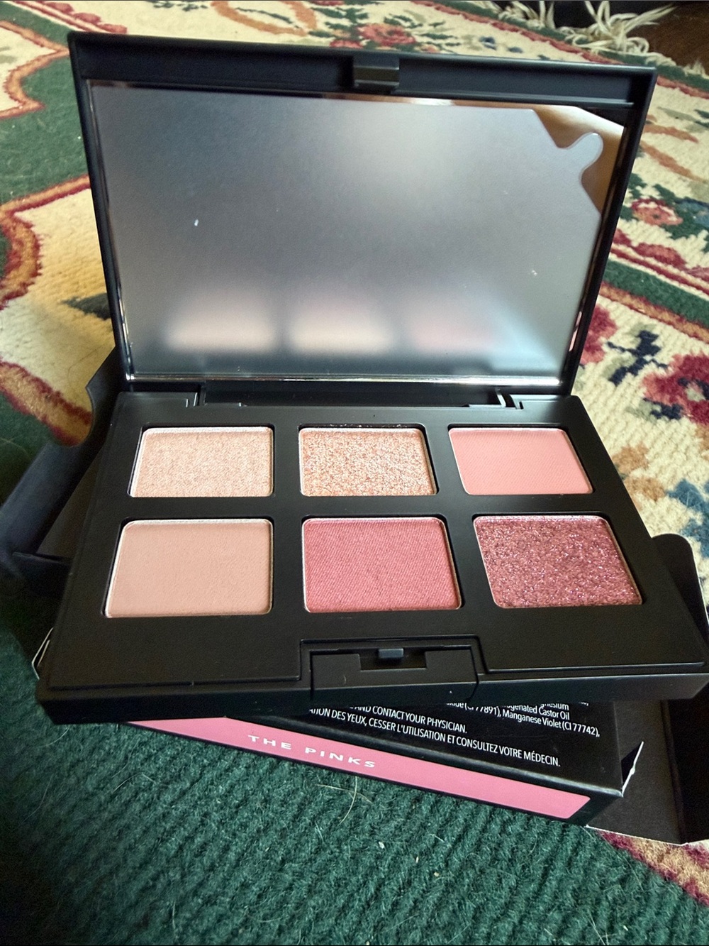 The Pinks 6-Color Eyeshadow Palette - Pink Shades